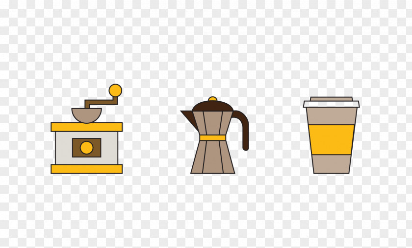 Three-dimensional Coffee Machine Cup PNG