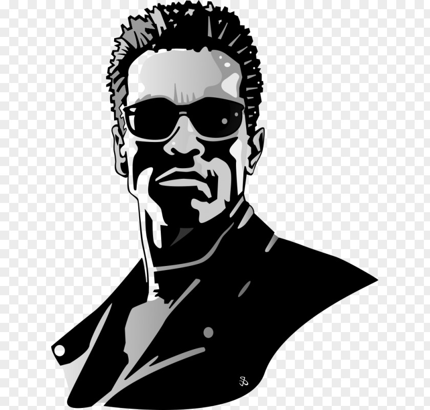 Arnold Schwarzenegger The Terminator Clip Art Vector Graphics PNG