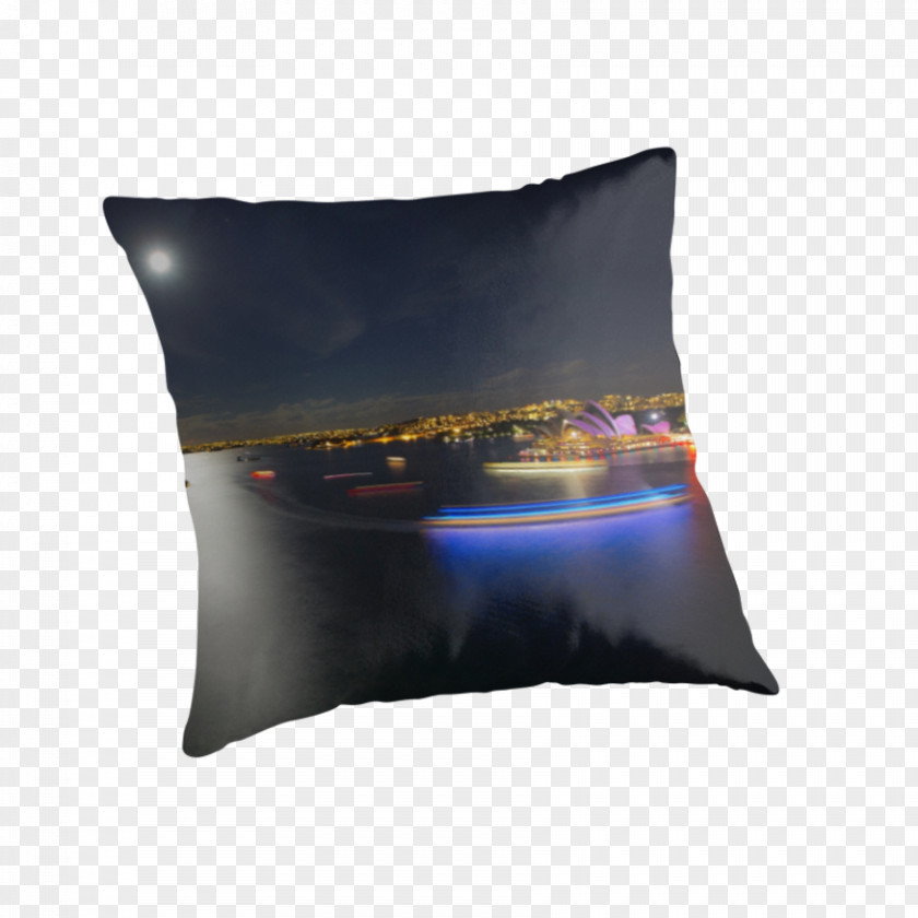 Bottom Slowly Rising Bubbles Throw Pillows Cushion PNG