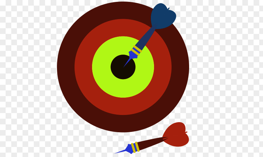 Cartoon Darts Drawing PNG