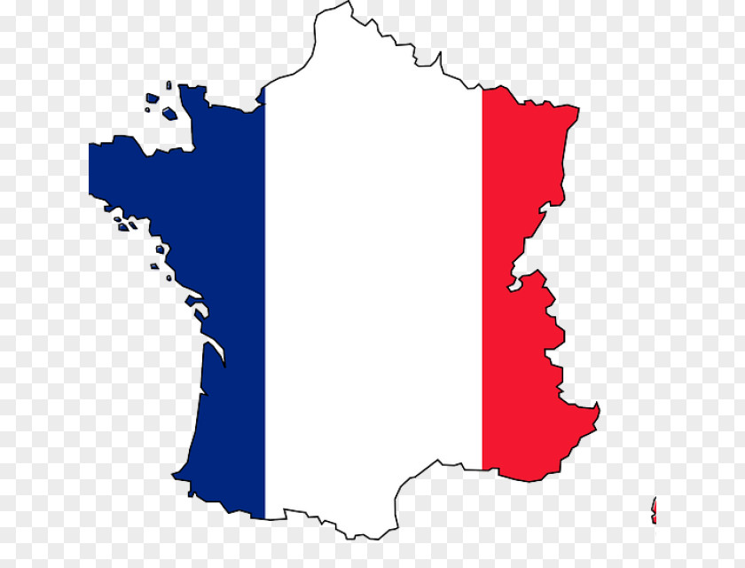 Destination Flag Of France Map Clip Art PNG