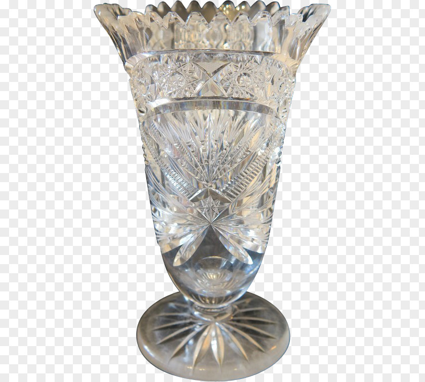 Flower Vase Waterford Crystal Lead Glass PNG