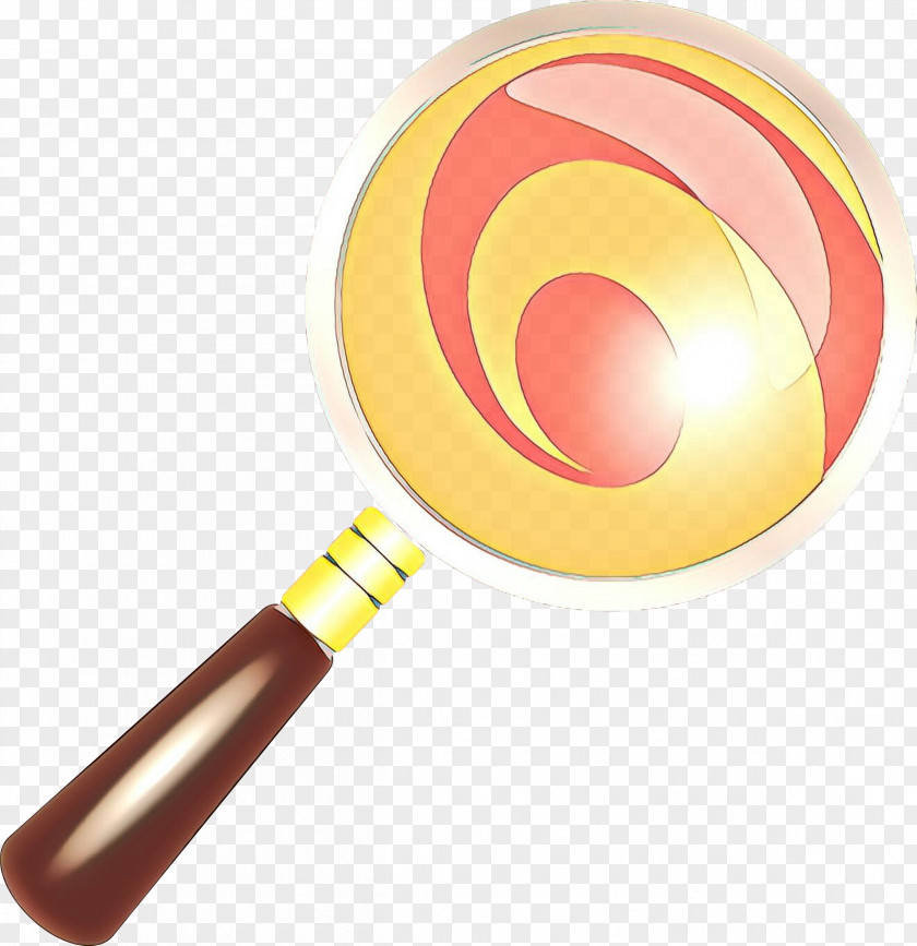 Rattle Yellow Background PNG