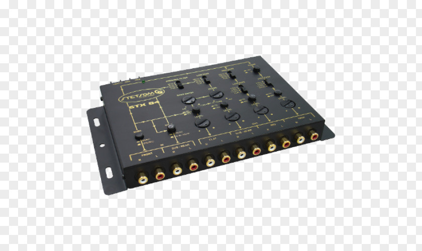Car Audio Crossover Electronics Sound Microcontroller PNG