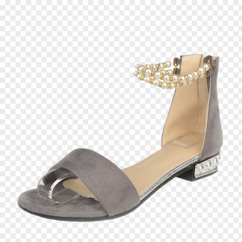 Gray Sandals Slipper Sandal Shoe Flip-flops Boot PNG