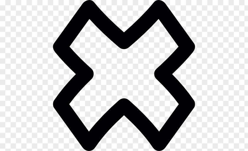 X Mark Sign Cross PNG