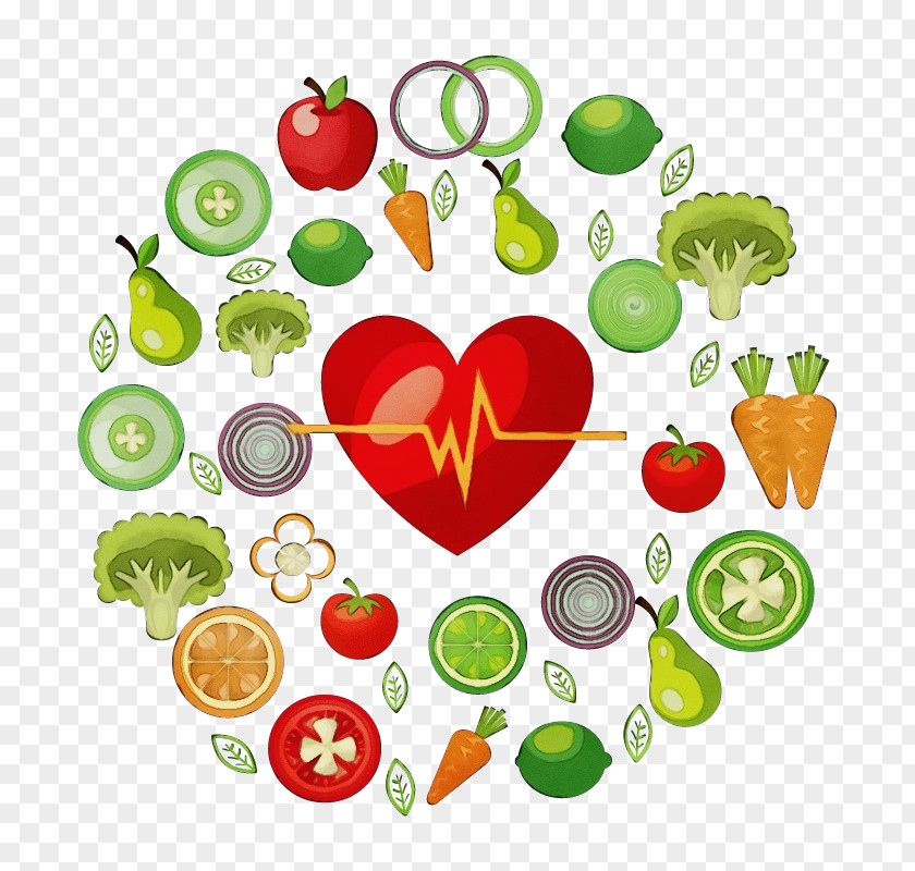 Heart Food Group Vegetable Vegetarian Plant PNG