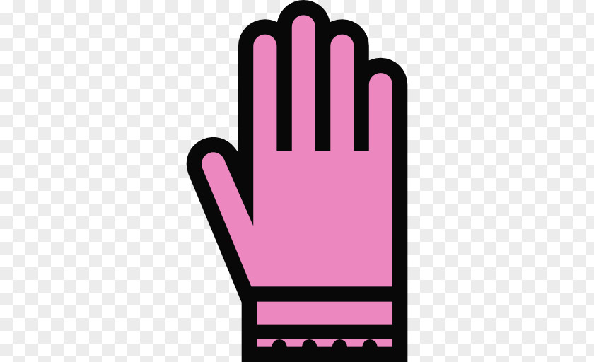 Medical Glove Finger Pink M Clip Art PNG
