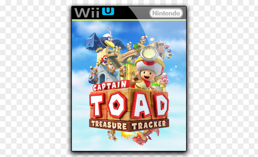 Nintendo Captain Toad: Treasure Tracker Wii U Switch PNG