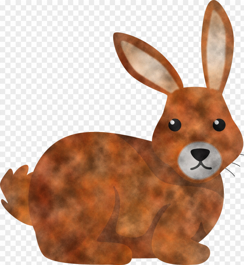 Rabbit Rabbits And Hares Hare Brown Animal Figure PNG