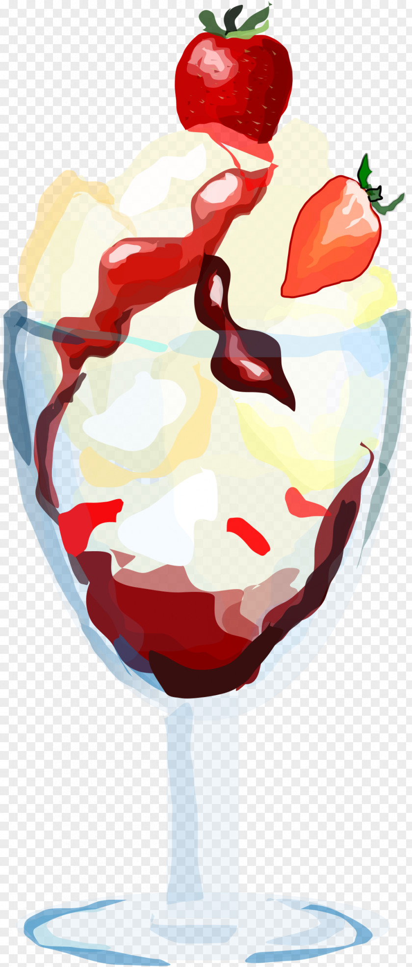 Sundae Ice Cream Fudge Clip Art PNG