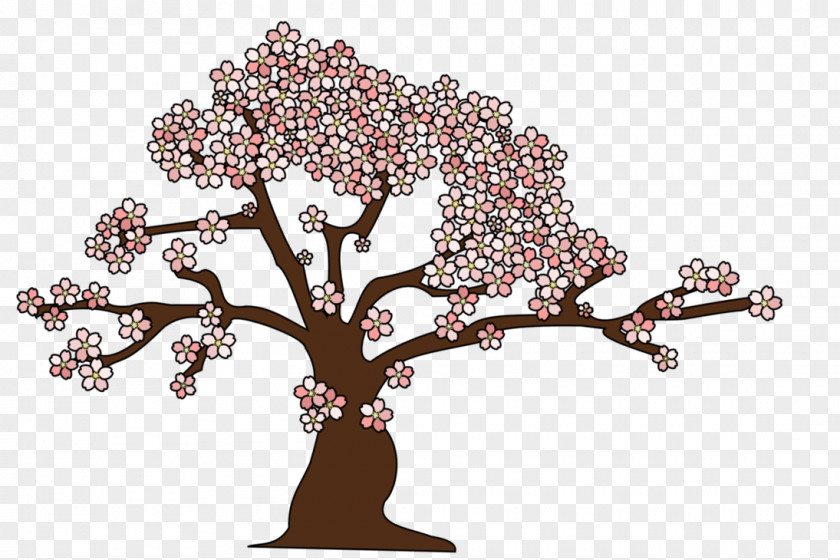 Tree Vector Cherry Blossom PNG
