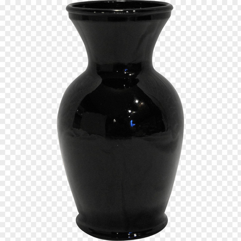 Vase Pontil Mark Satin Glass Ceramic PNG