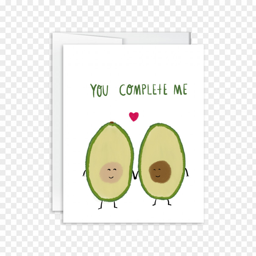 Avocado Paper Greeting & Note Cards Happiness Love PNG