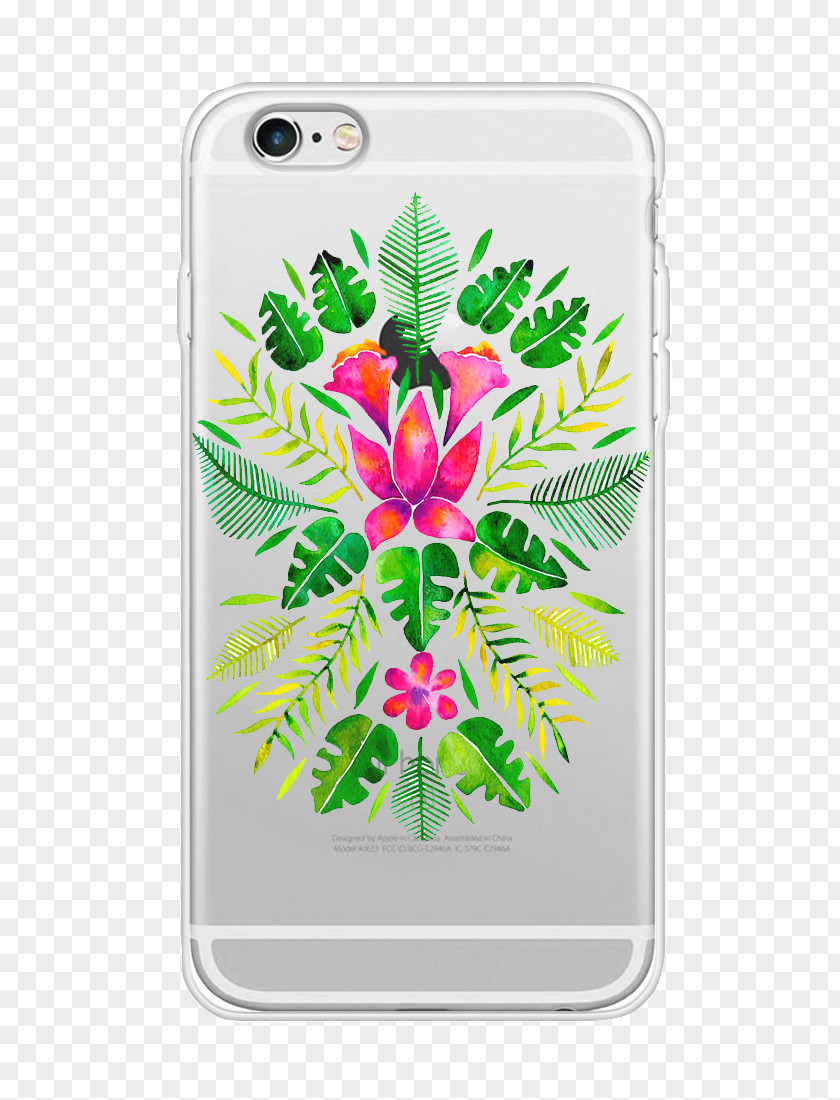 Coconut Jelly Floral Design Printmaking Art Giclée Printing PNG