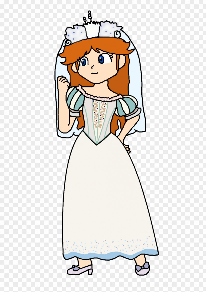 Dress Ariel Princess Daisy Wedding Disney PNG