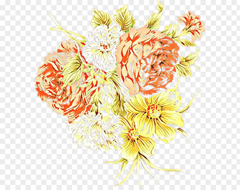 Petal Floral Design PNG