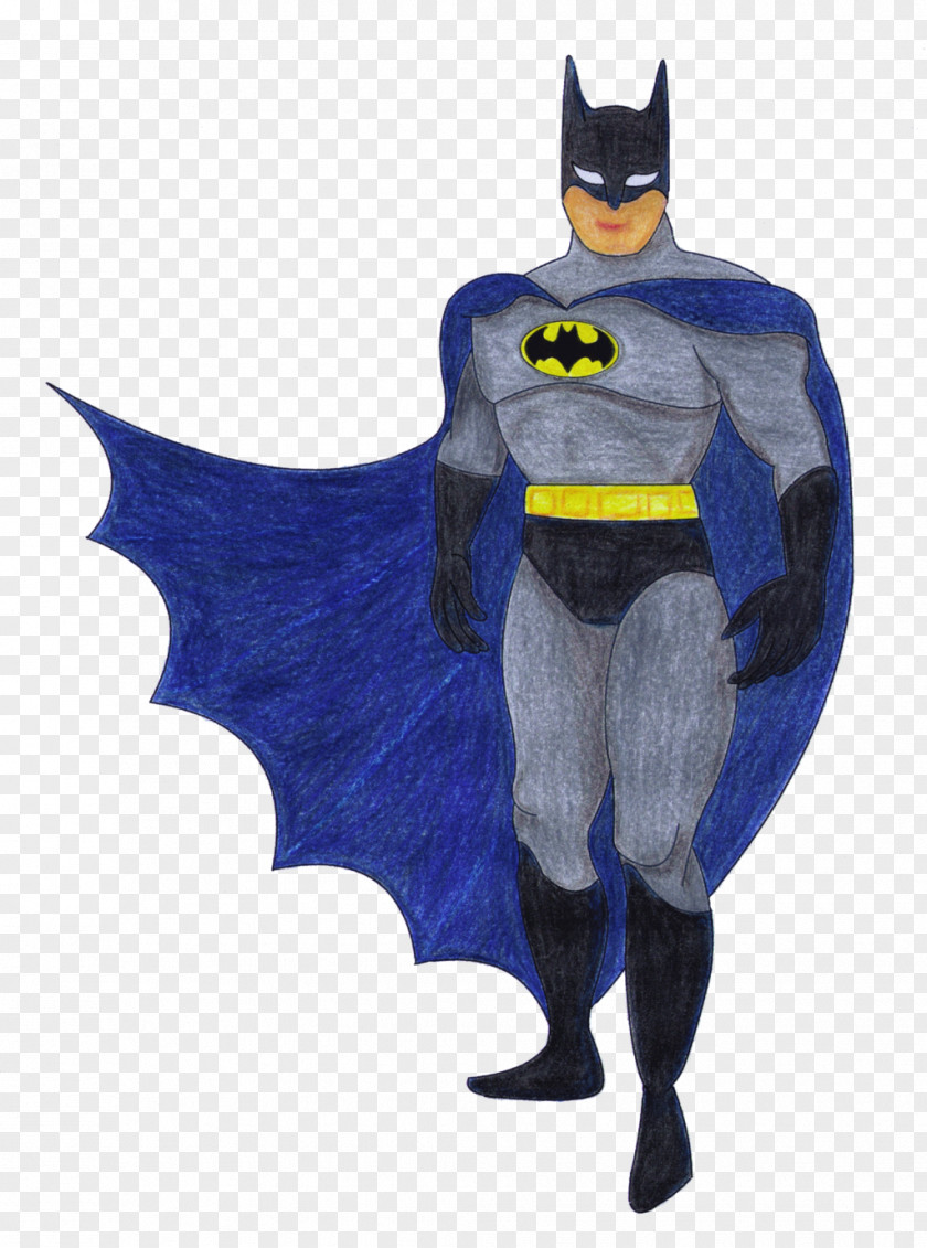 Batman Animated Superhero Costume PNG