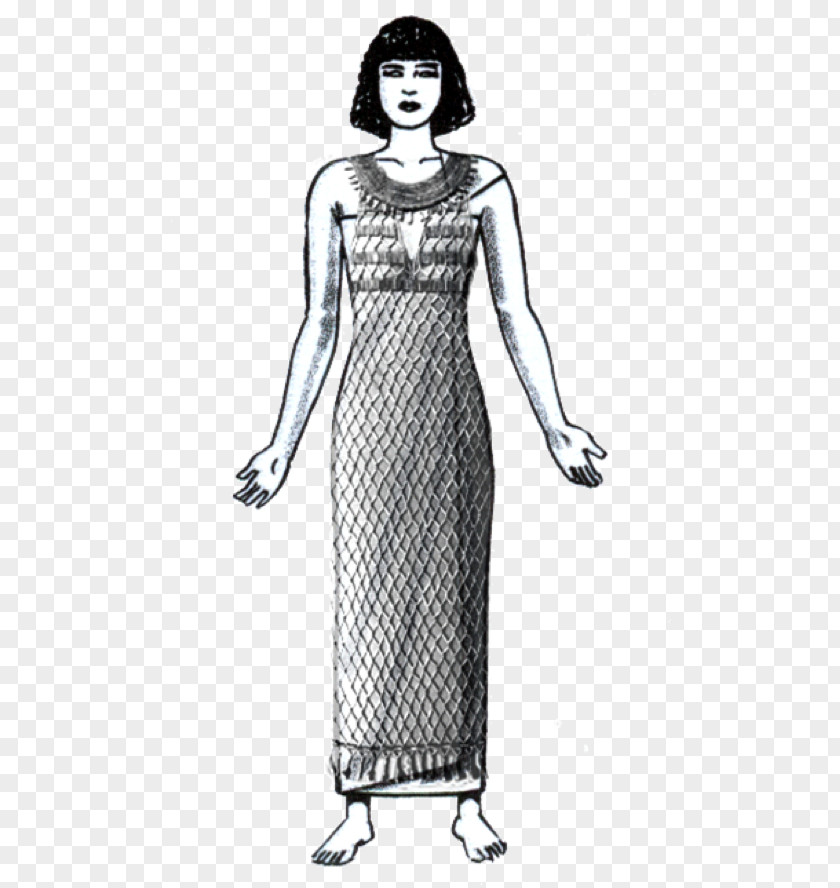 Dress Ancient Egypt Old Kingdom Of Costume Clothing PNG