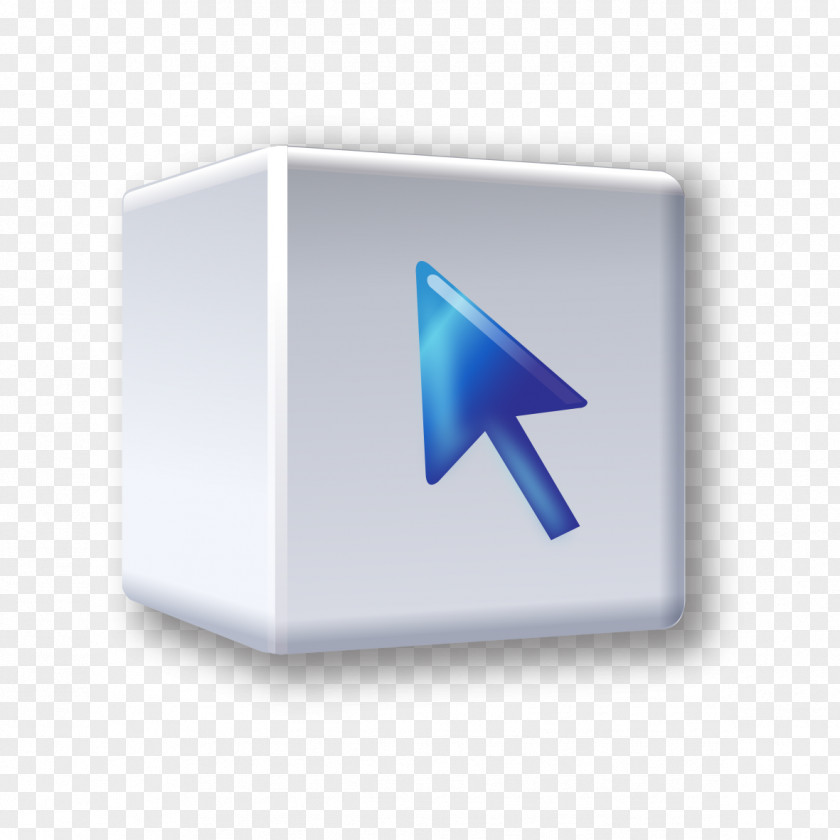 Blue Arrow Block Designer PNG