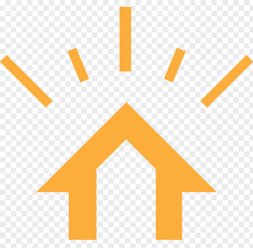 Building Elevation Solar Power Electricity House Logo PNG