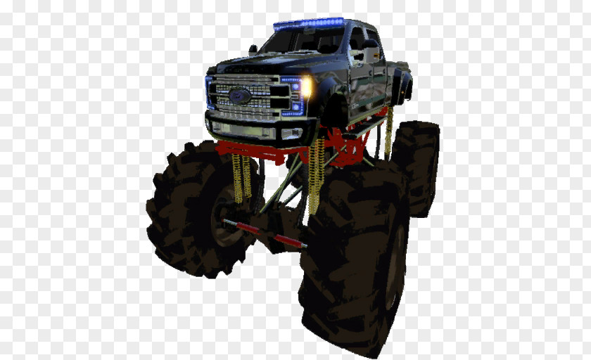 Car Farming Simulator 17 Tire 15 Monster Truck PNG