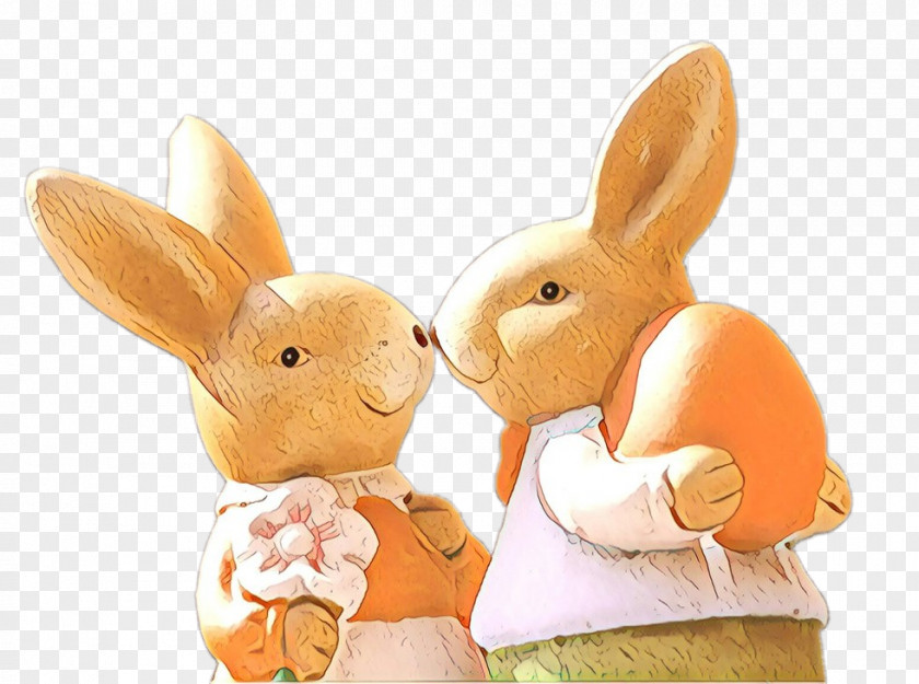 Domestic Rabbit Stuffed Animals & Cuddly Toys Product Orange S.A. PNG