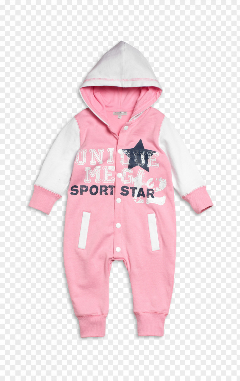 Kappa Hoodie Pajamas Baby & Toddler One-Pieces Dungarees Pink M PNG