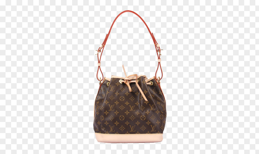Louis Vuitton Bucket Bag Hobo Tote Leather Handbag PNG