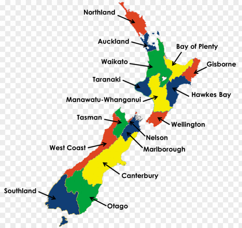 Map Region Of New Zealand Dollar Geography Northland PNG