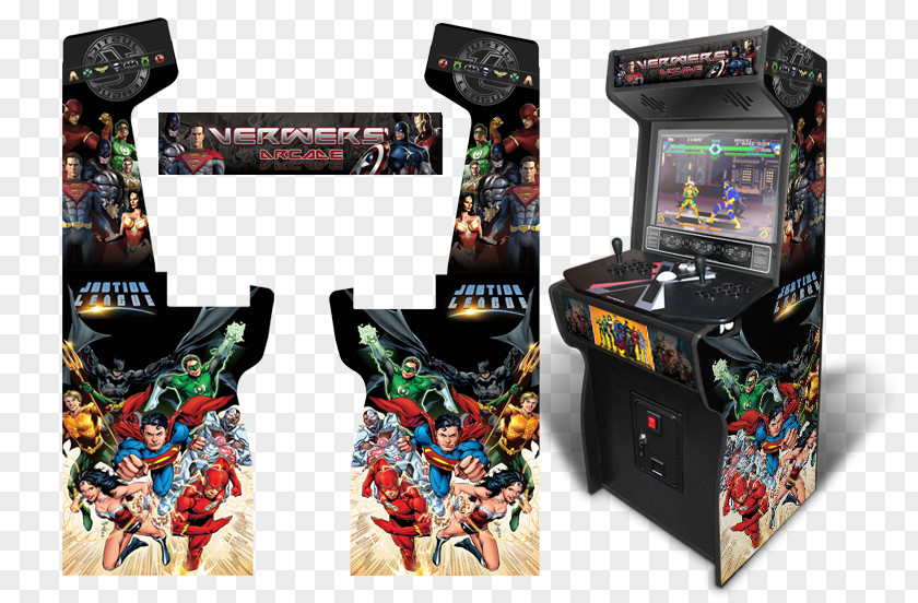 Mortal Kombat Scorpion Arcade Cabinet Game MAME PNG
