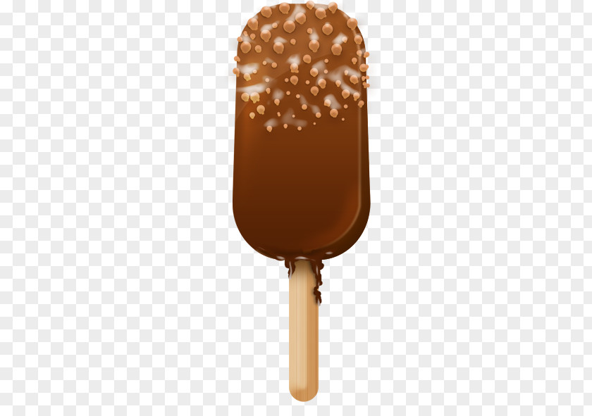 Chocolate Popsicle Ice Cream Pop PNG