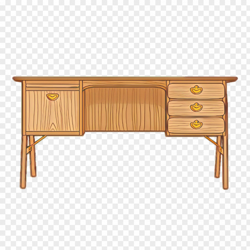 Rectangle Wood Stain Furniture Desk Table Drawer Writing PNG