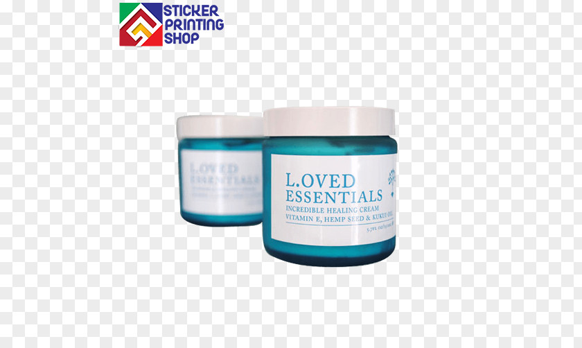 Cosmetic Shop Cream Turquoise PNG