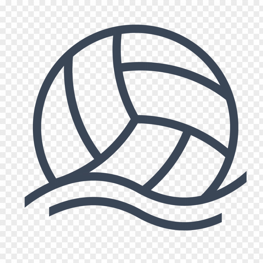 Symbol Blackandwhite Volleyball Cartoon PNG