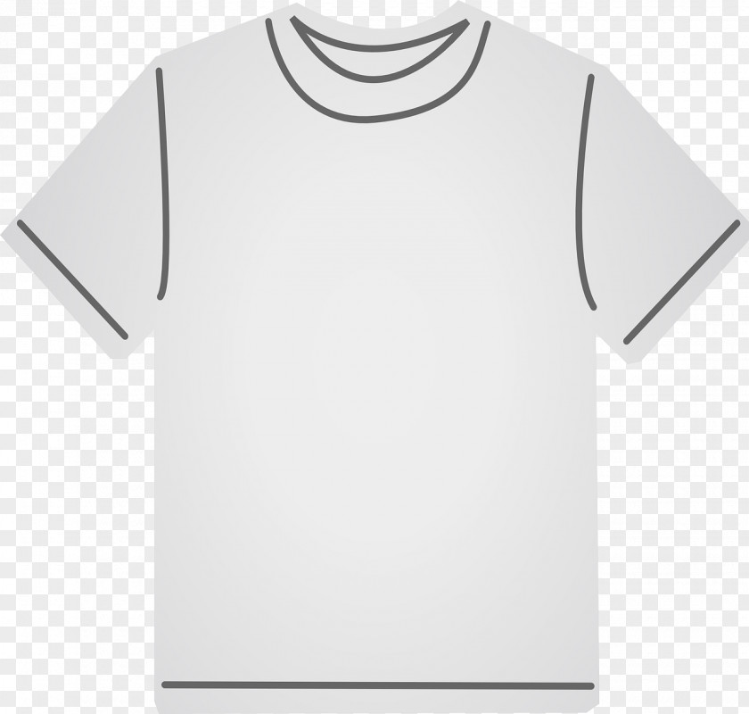 White Shirt T-shirt Sleeve Clip Art PNG