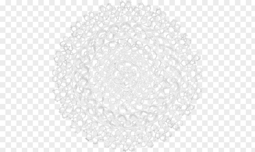 Circle Doily Place Mats Point PNG