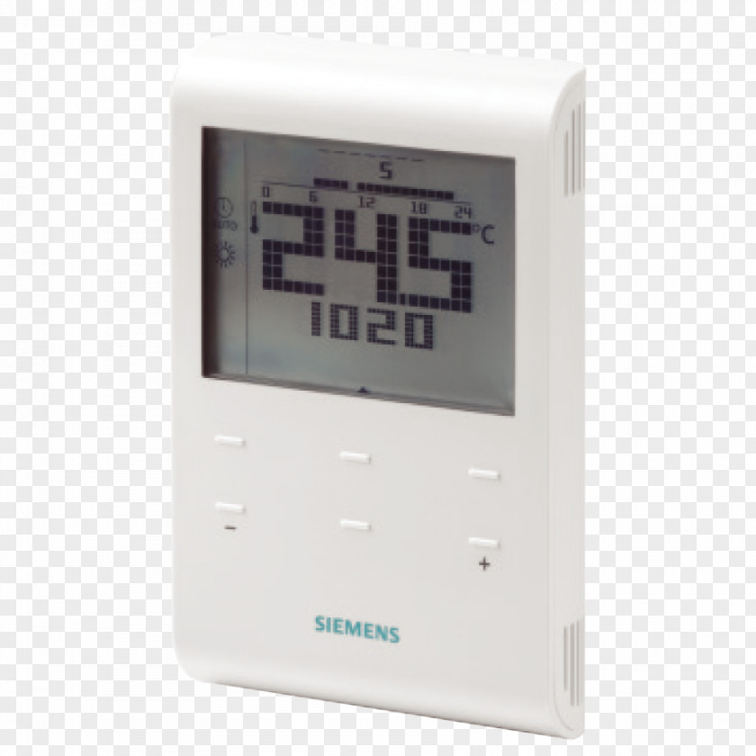 Thermostat Room Siemens Berogailu Temperature PNG