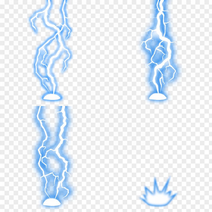 Tornado Animation Sprite Electric Blue Lightning Game PNG