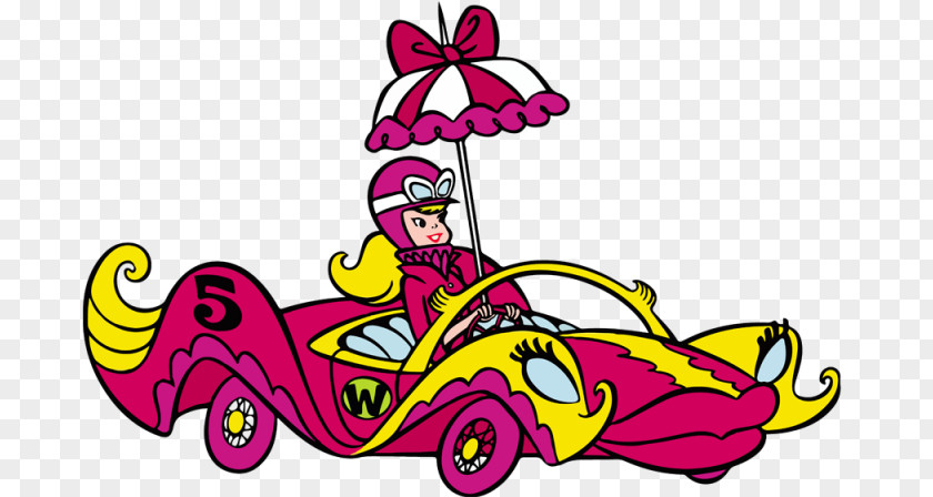 Wacky Races Races: Crash And Dash Penelope Pitstop Dick Dastardly Muttley Mad Motors PNG