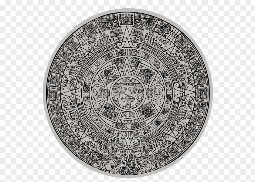 Calander Aztec Calendar Stone Mesoamerica PNG