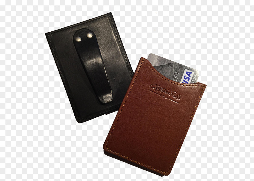 Coffee Trifold Leather Wallet Promotional Merchandise PNG