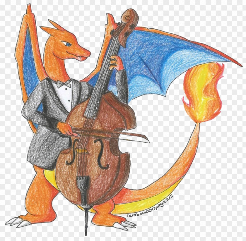 Double Bass Art Cello Animated Cartoon Organism PNG