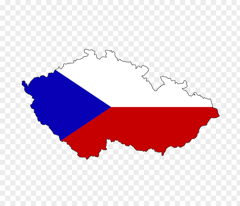 Glow Vector Flag Of The Czech Republic Czechoslovakia National PNG