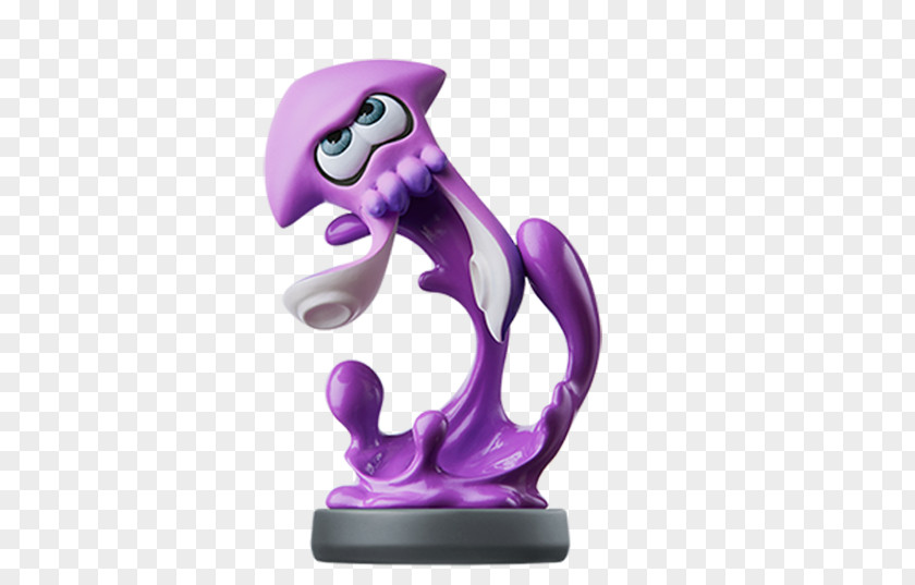 Squid Splatoon 2 Wii U Amiibo PNG