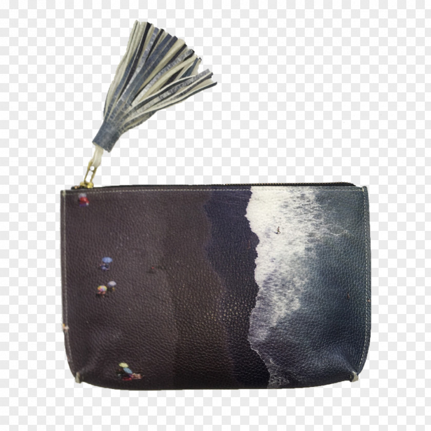 Bag Paige Gamble Beach Leather Clutch PNG