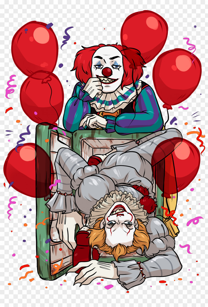 It Clown Drawing Yaoi Fan Art PNG art, clown clipart PNG