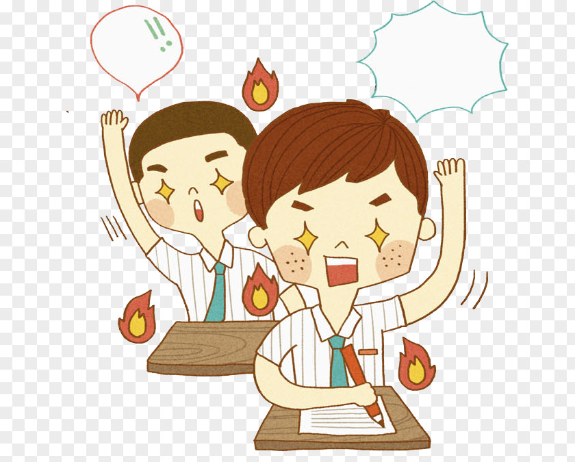 Speaking Children College Scholastic Ability Test Child Cartoon PNG