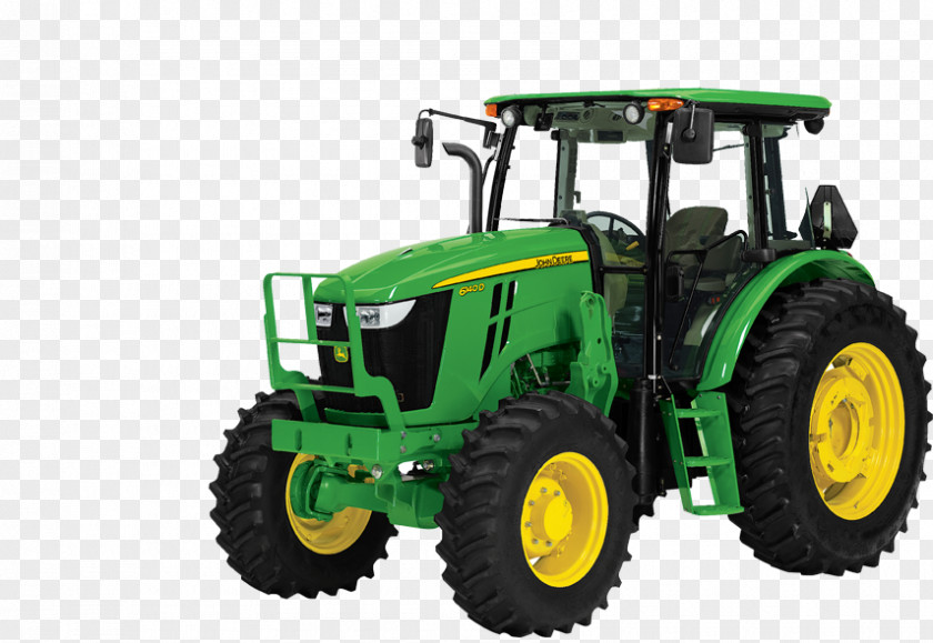 Tractor John Deere Agriculture Agricultural Machinery Farm PNG