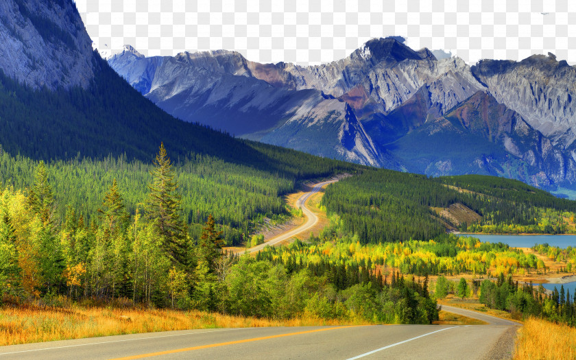 Alberta, Canada Thirteen Natural Landscape Nature Photography Wallpaper PNG